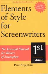 Elements of Style for Screenwriters